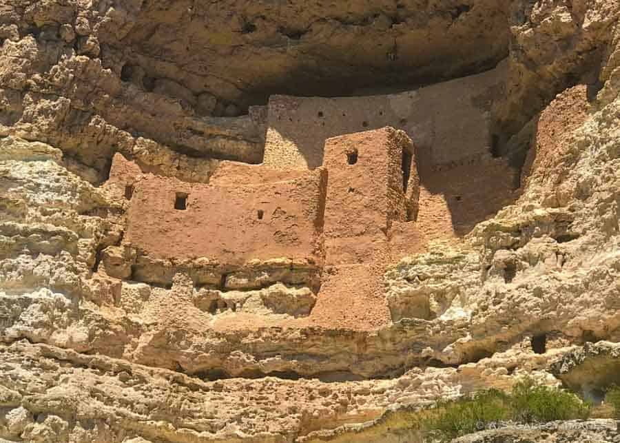 Montezuma Castle, one of the best preserved Indian ruins in Arizona