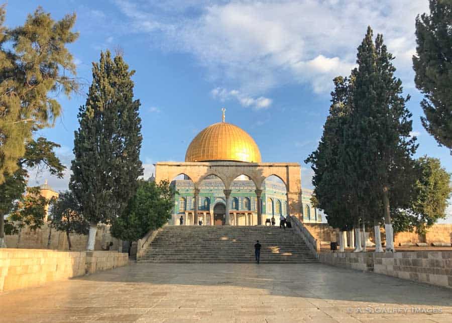 Visiting the Dome of the Rock