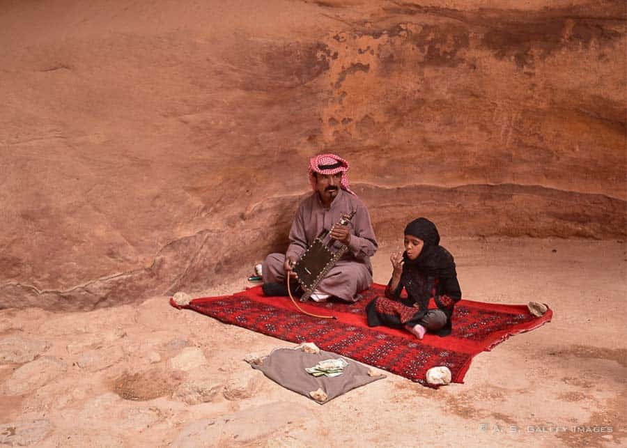 Bedouins in Petra
