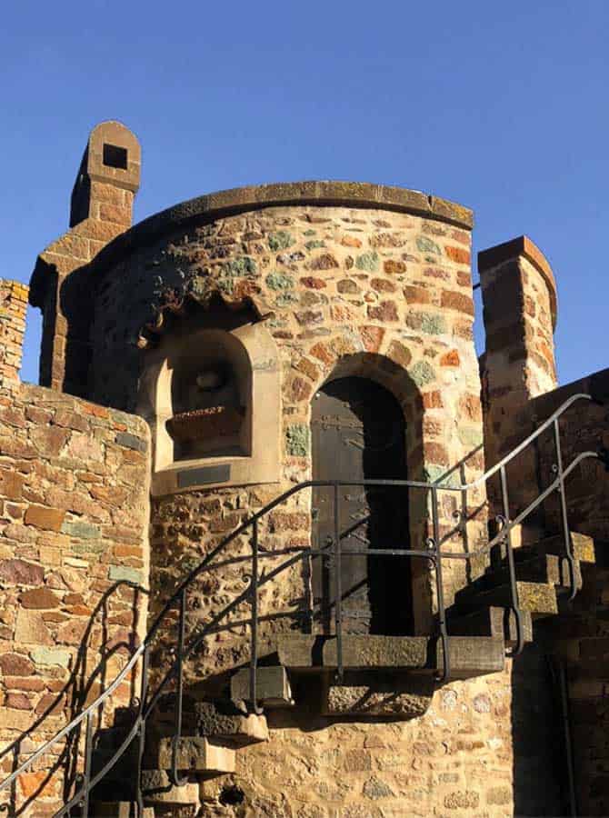 Tower at Chateau de la Napoule