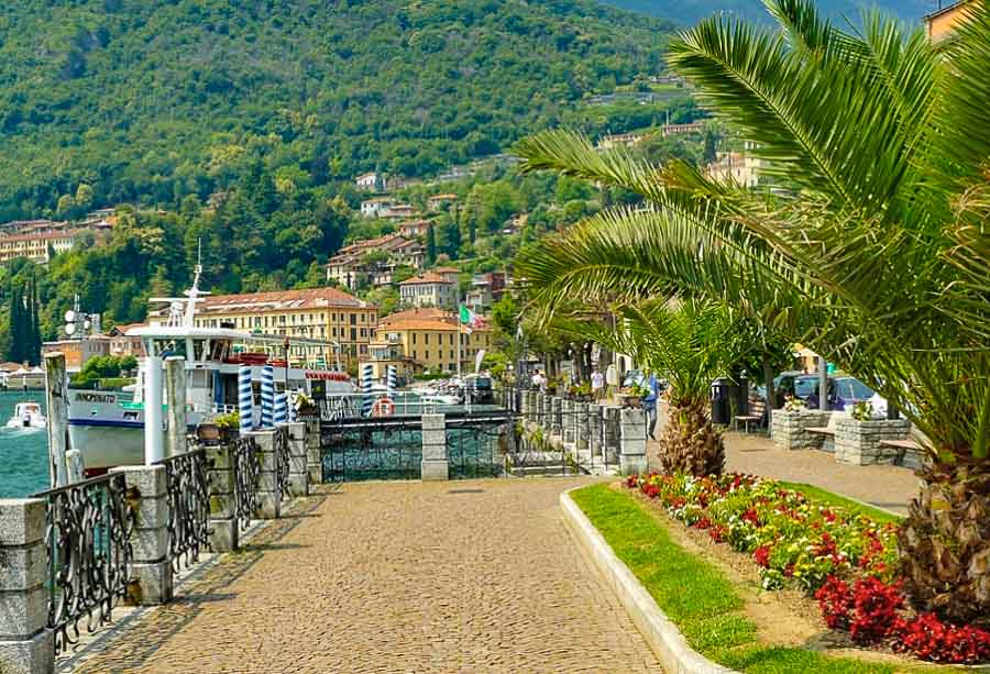 Menaggio lakeside promenade