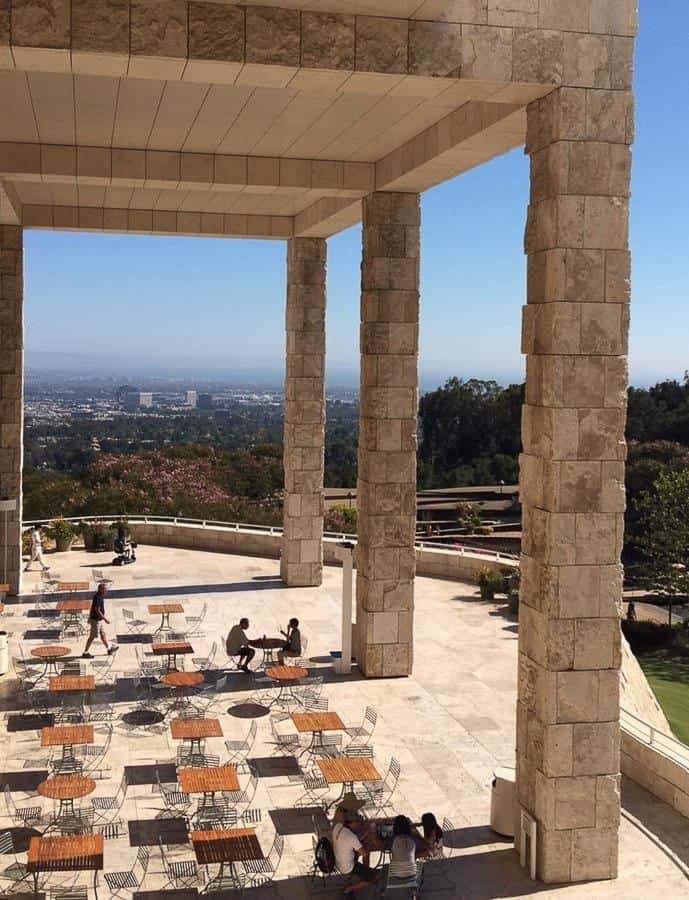 Restaurant at the Getty Center Los Angeles