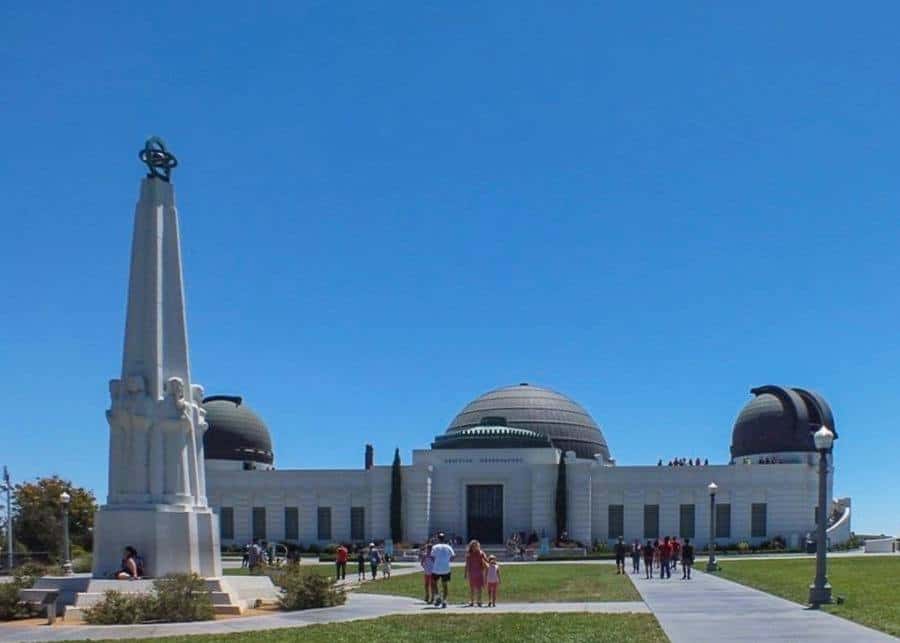 View of the Griffith Observatory - 3 days in Los Angeles
