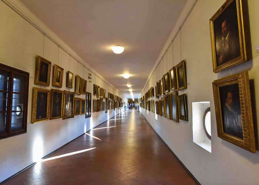 the museum at Vasari Corridor