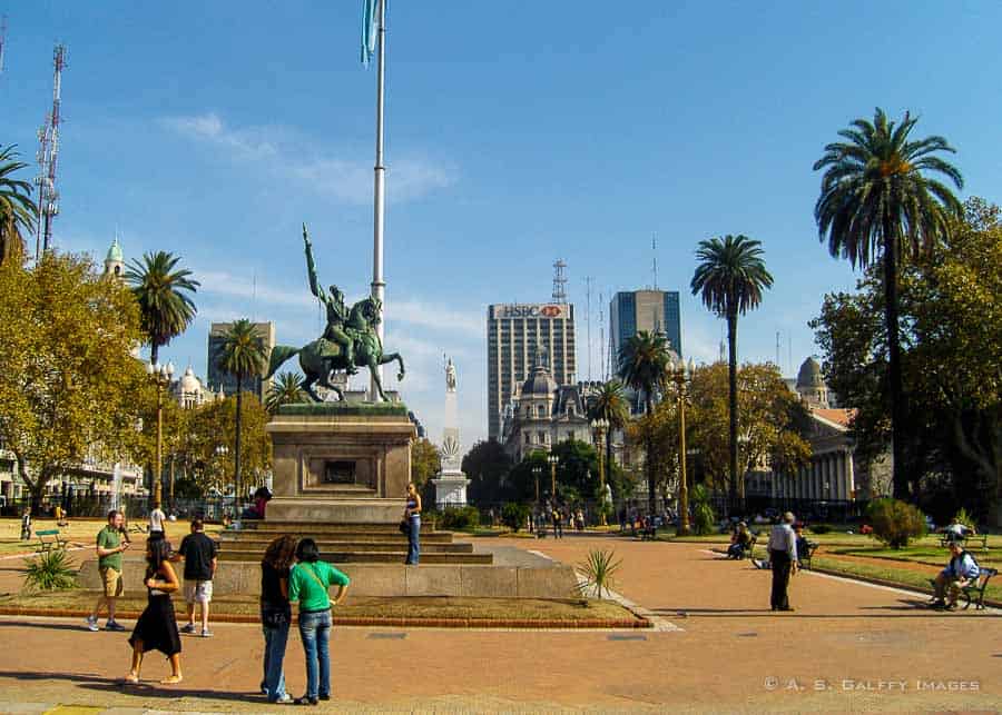 Palermo neighborhood in Buenos Aires