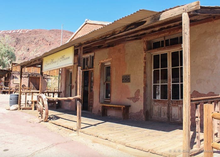 Lane House and Museum in Calico Ghost Town