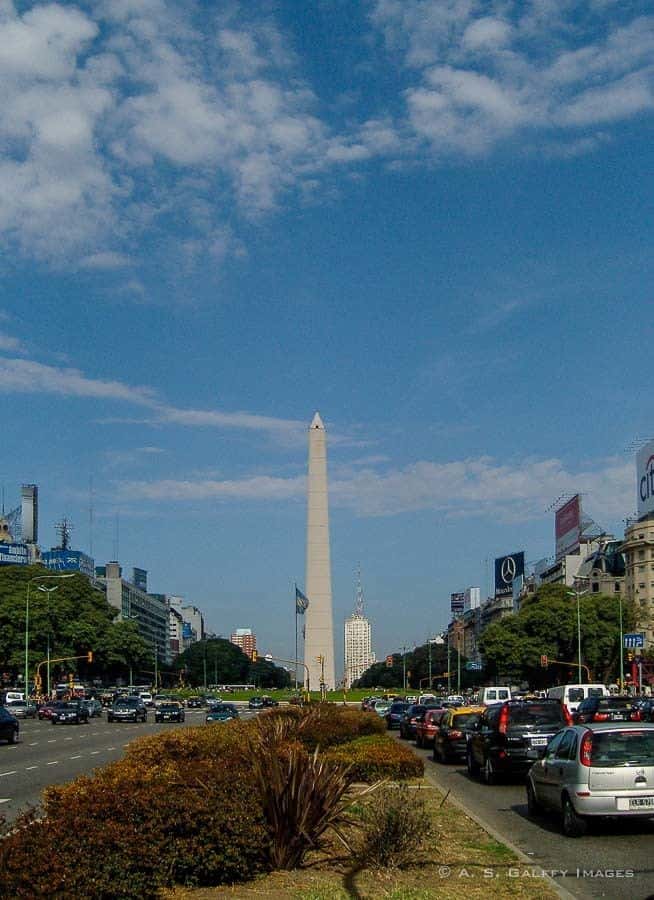 El Centro or San Nicolas neighborhood in Buenos Aires