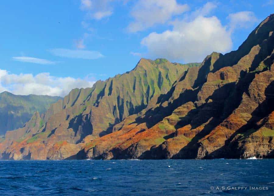 catamaran trip along the NaPali Coast best activity in Kauai