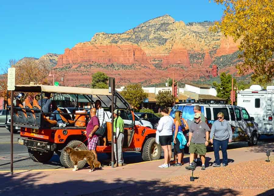 Jeep riding in one day in Sedona