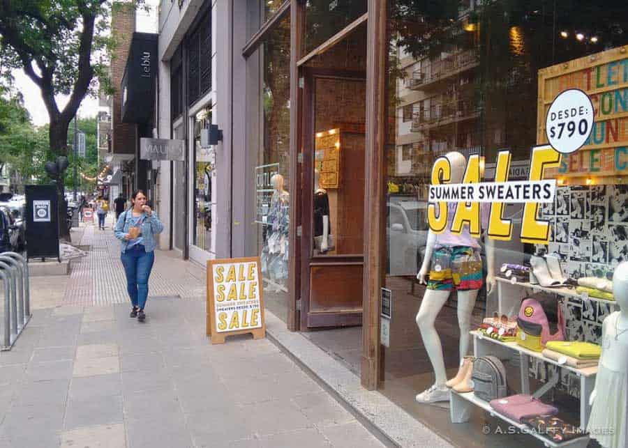 Shops in Villa Crespo, Buenos Aires