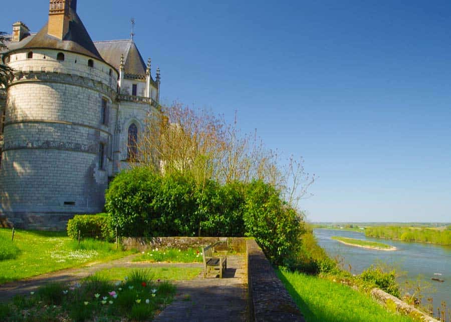 View of the Loire River from Château de Chaumont
