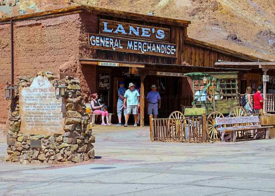 shops in Calico Ghost Town