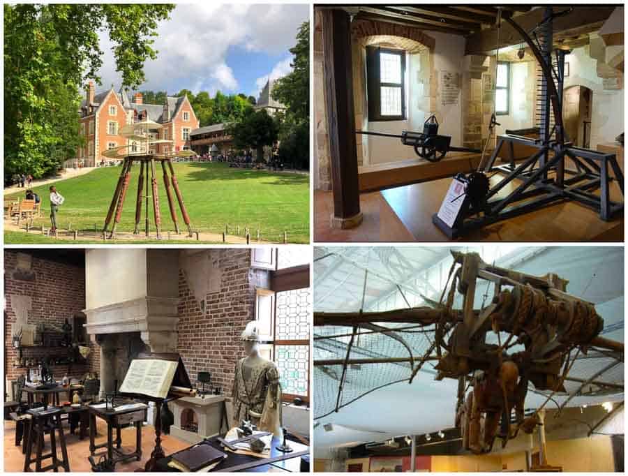 Da Vinci's engineering projects at Clos Luce