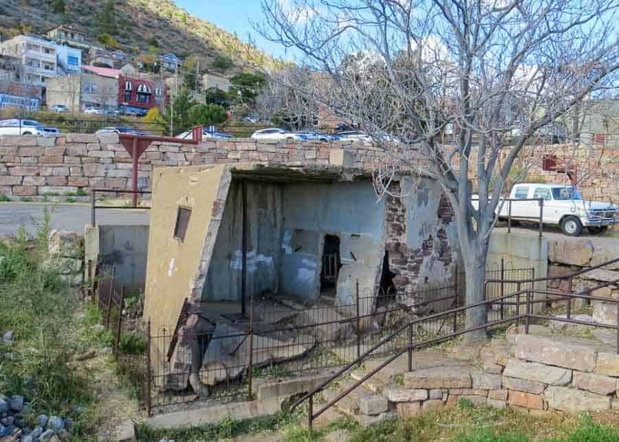 The Jail House in Jerome Ghost Town