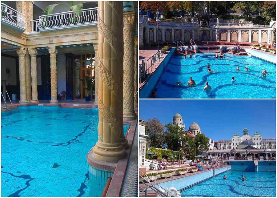 Gellert Baths in Budapest Old Town