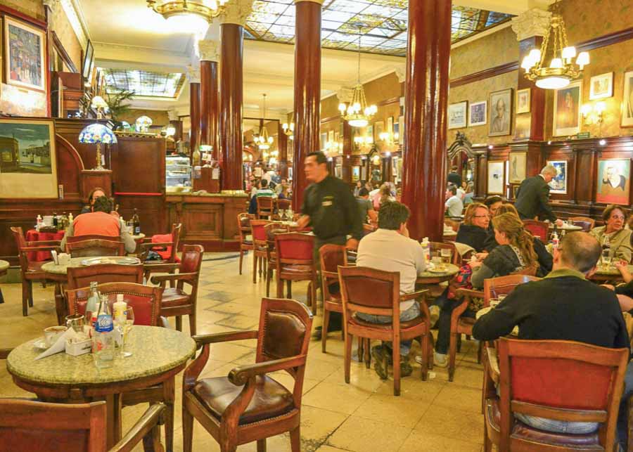 Cafe Tortoni in Buenos Aires