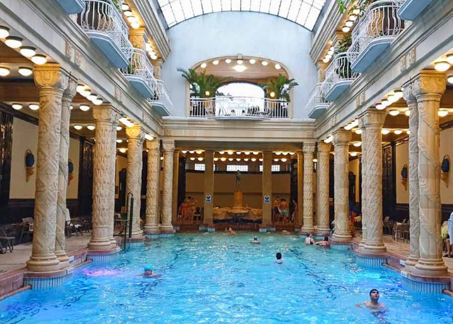 Gellert Baths in Budapest