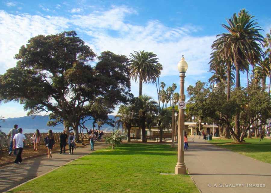 Um dia em LA visitar o Pacific Palisades park