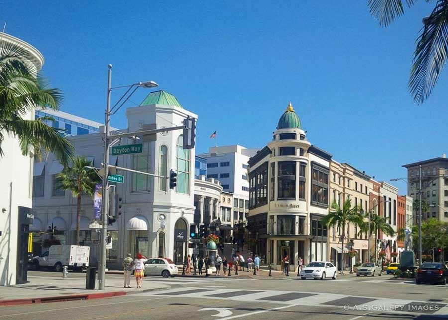 Rodeo Drive By Night. Image & Photo (Free Trial)