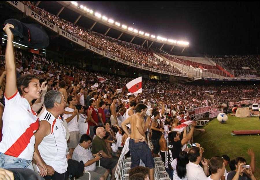 Football Fans in Buenos Aires