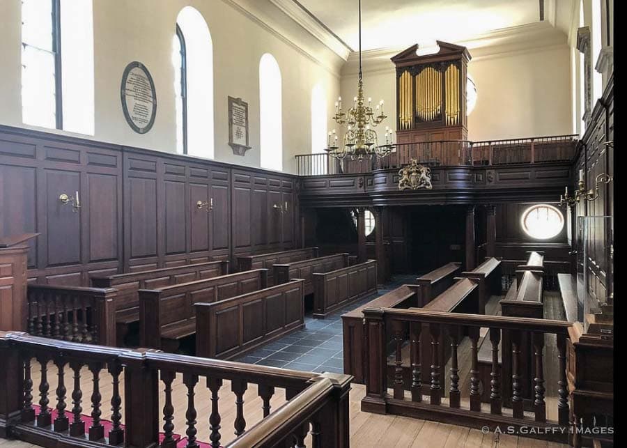 The Wren Chapel at the College of William and Mary