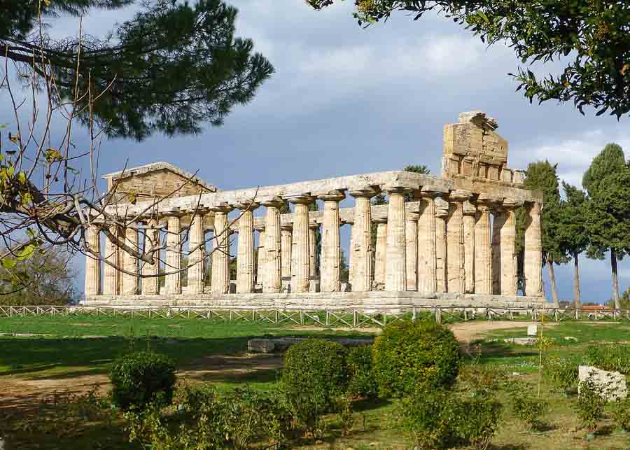 Greek temple at Paestum