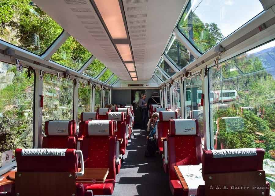 10 days in Switzerland itinerary aboard the Glacier Express