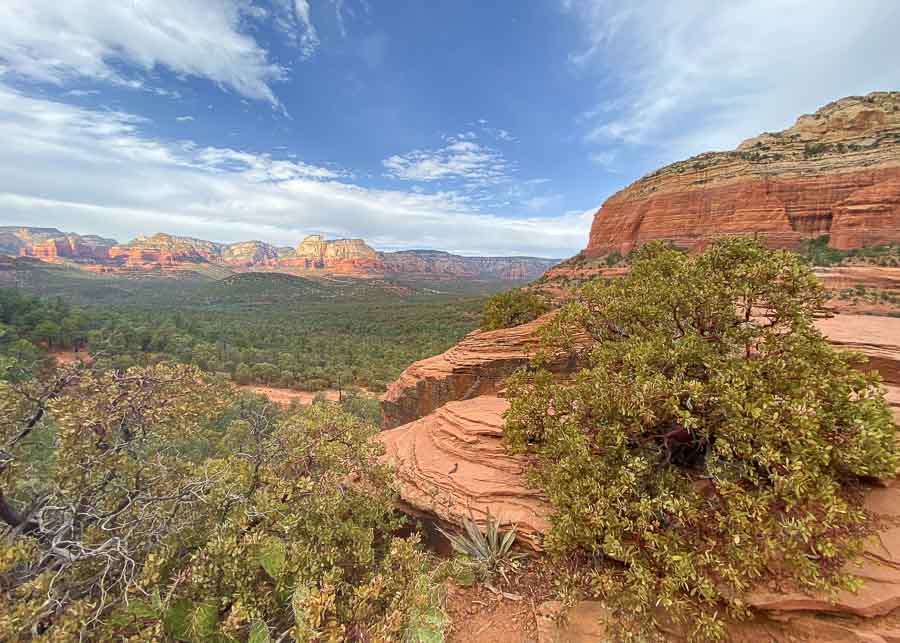 View of Sedona area from the Devil's Bridge Trail Sedona