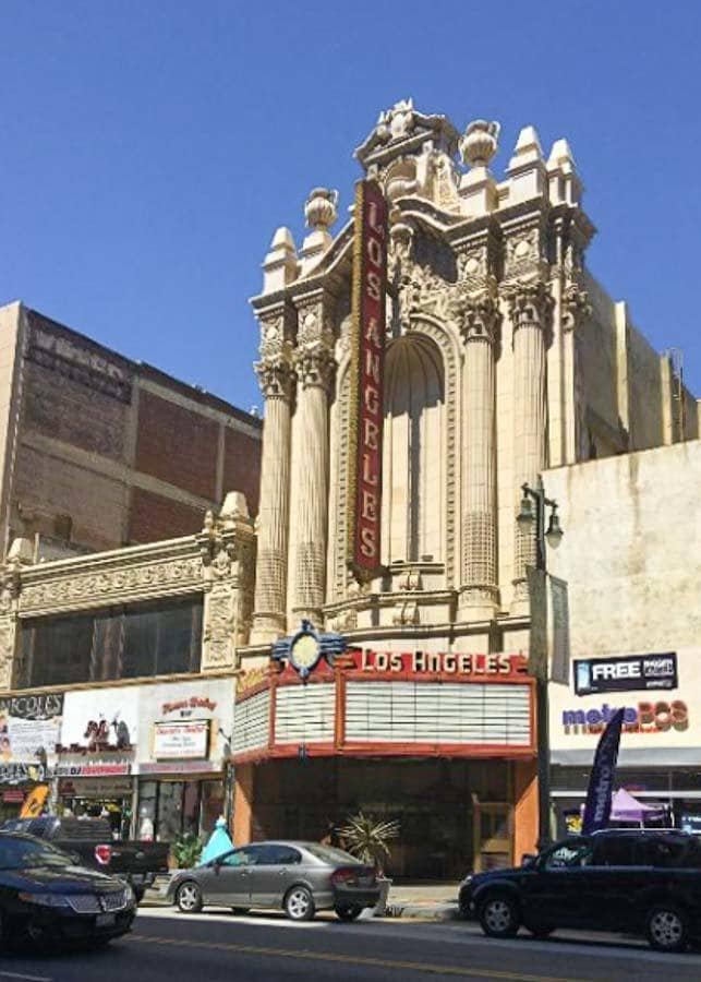 view of Los Angeles Theater