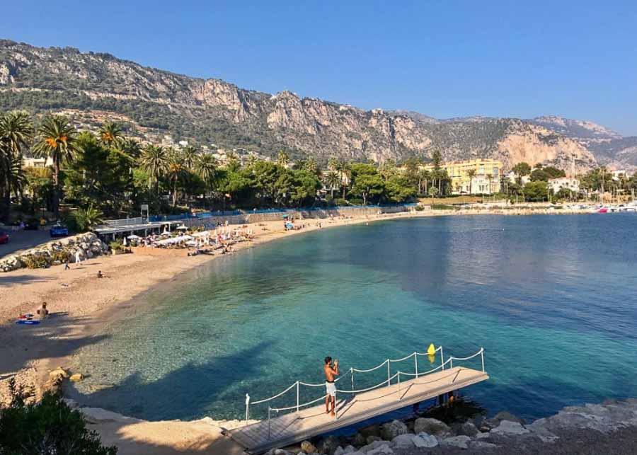 Little Africa Beach on the French Riviera