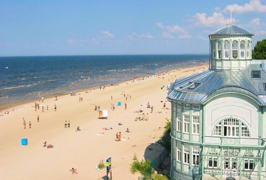 Jurmala seaside resort in Latvia