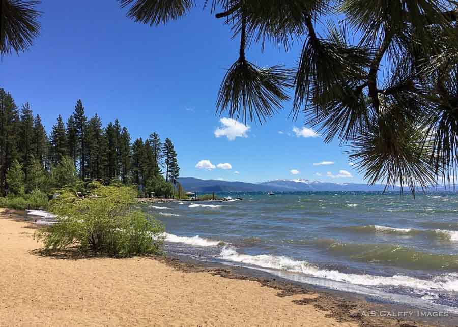 Kings Beach in Lake Tahoe