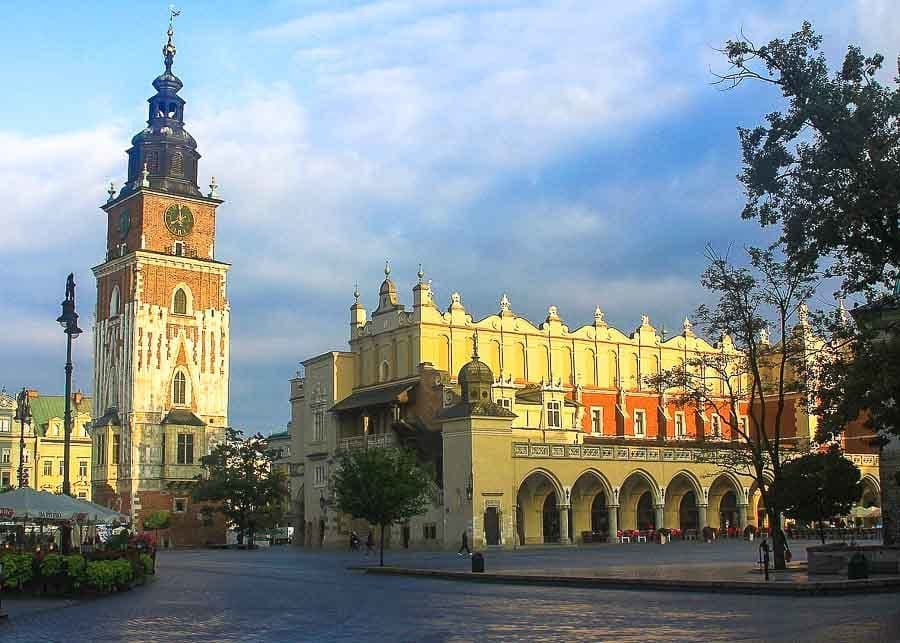 Old Town Krakow in Poland
