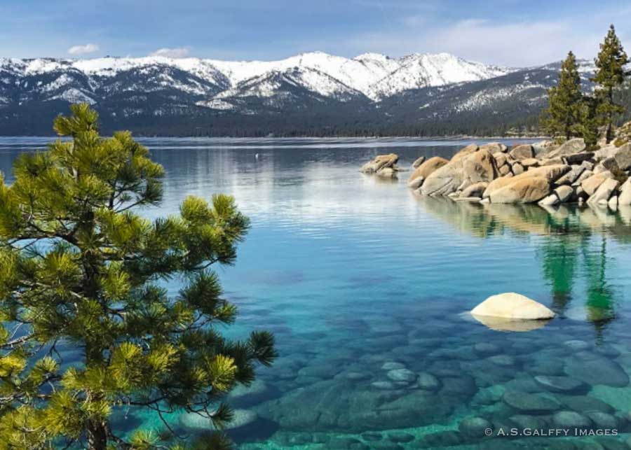 Beach in Lake Tahoe