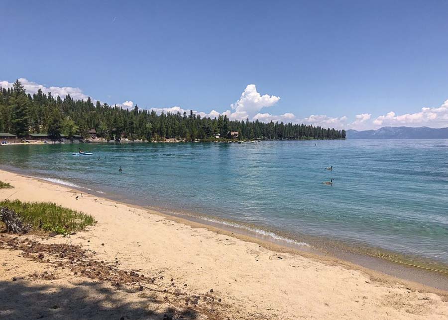 view of Meeks Bay near Tahoma