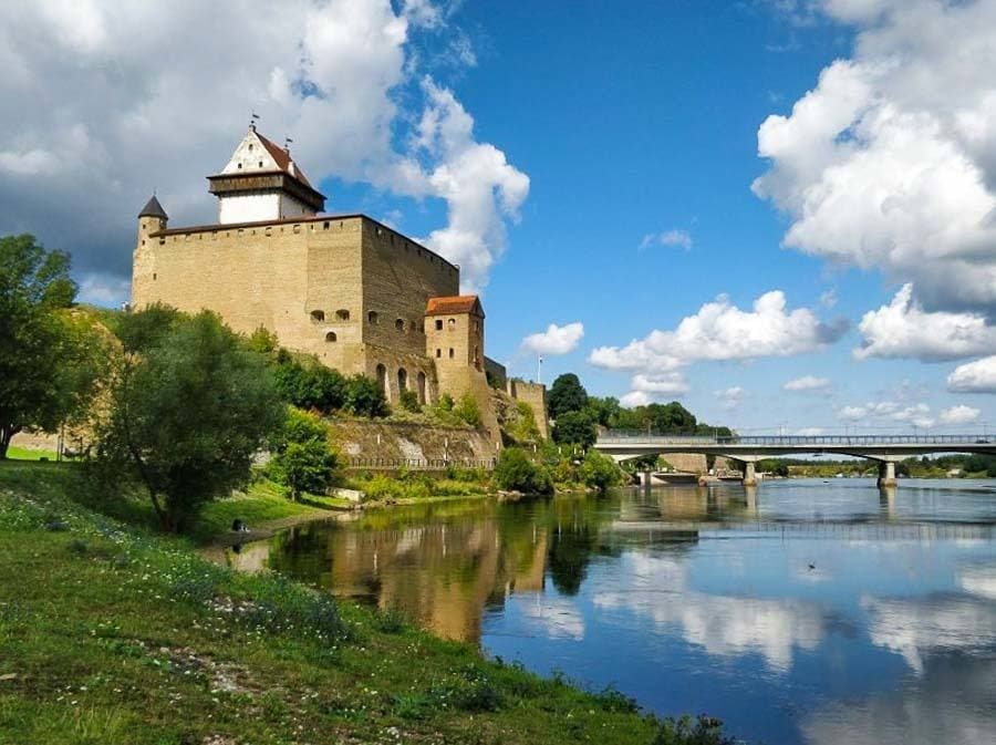 Narva Castle in Estonia