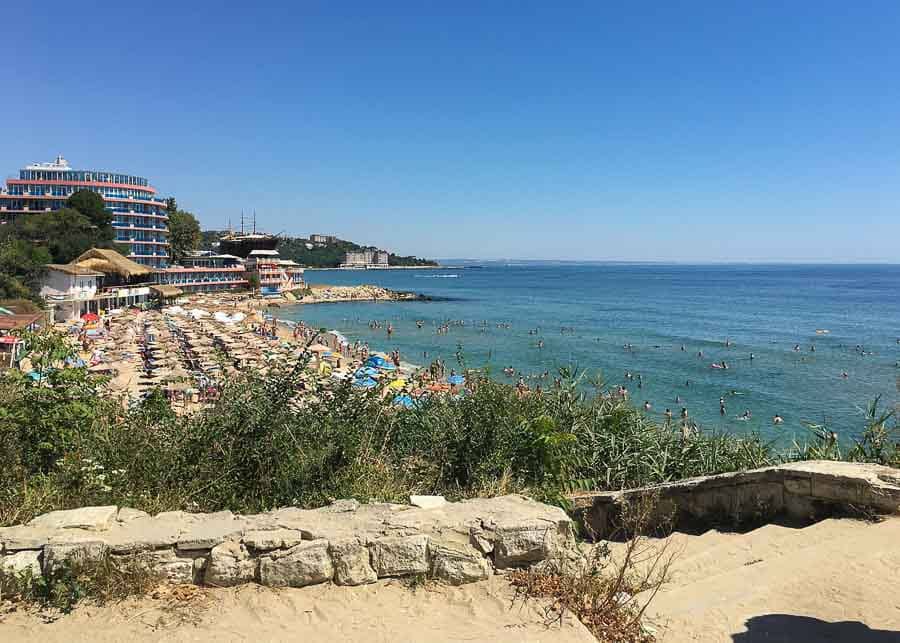 the Golden Sands resort in Varna