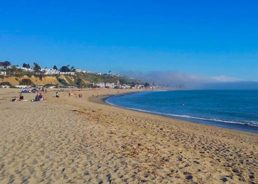 Doheny Beach in Dana Point, Orange County