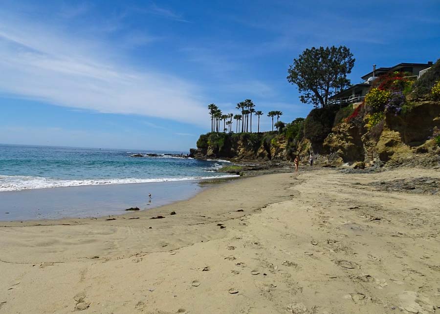 Shaw's Cove Beach in Orange County