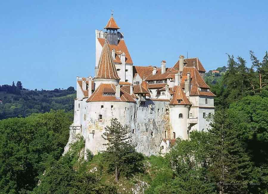 view of the castle from afar