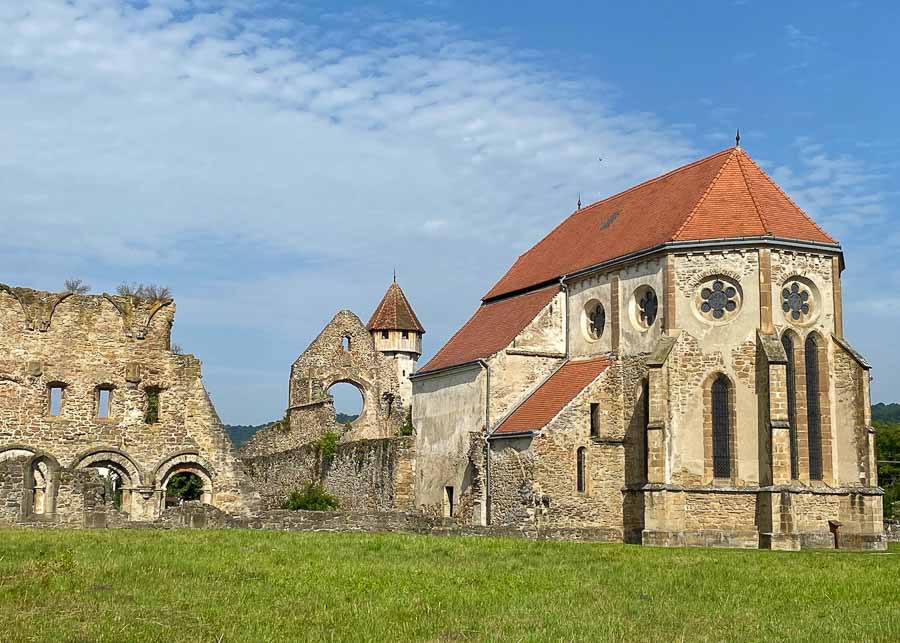 unique places to visit in Romania: Cârța Monastery