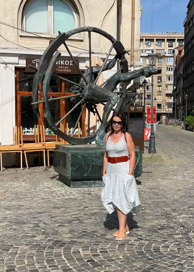 Strolling through Old Town Bucharest