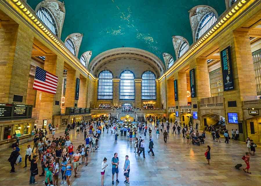 View of Grand Central Terminal in New York