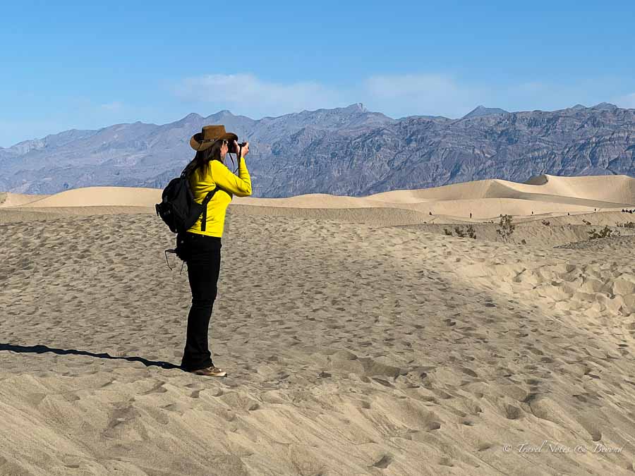 Sand dunes in Death Valley