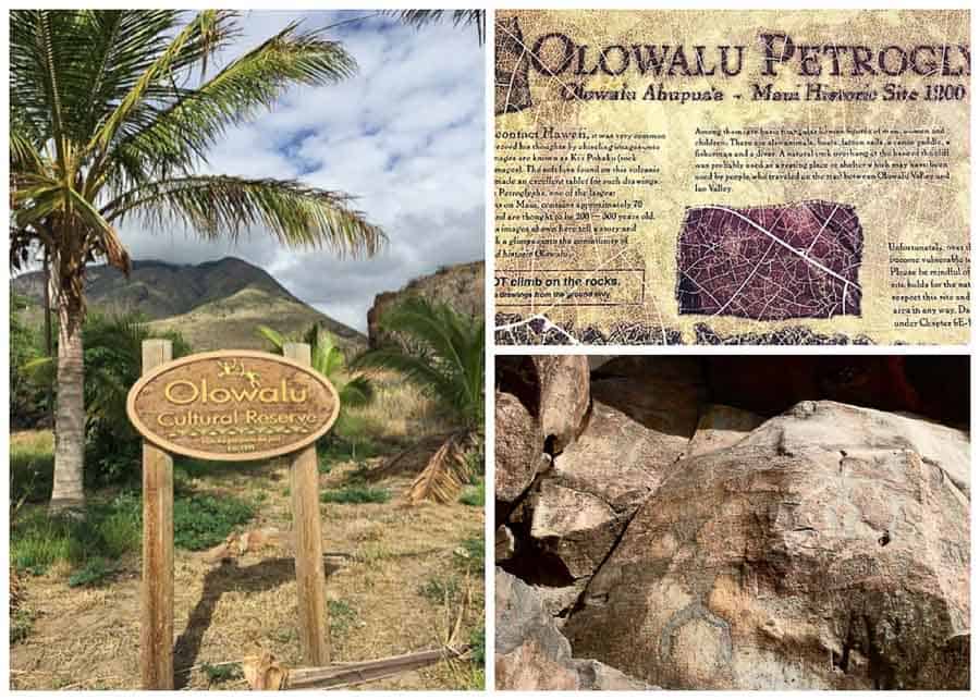 Olowalu Petroglyphs in Maui