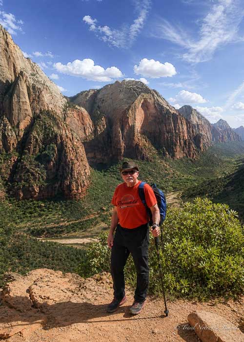 Hiking in Zion