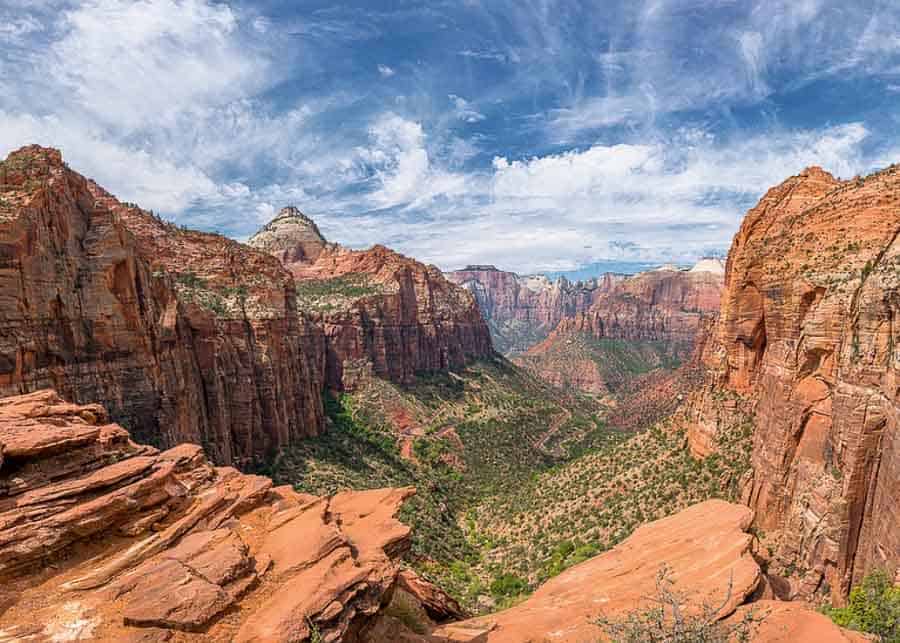 View of Zion National Park