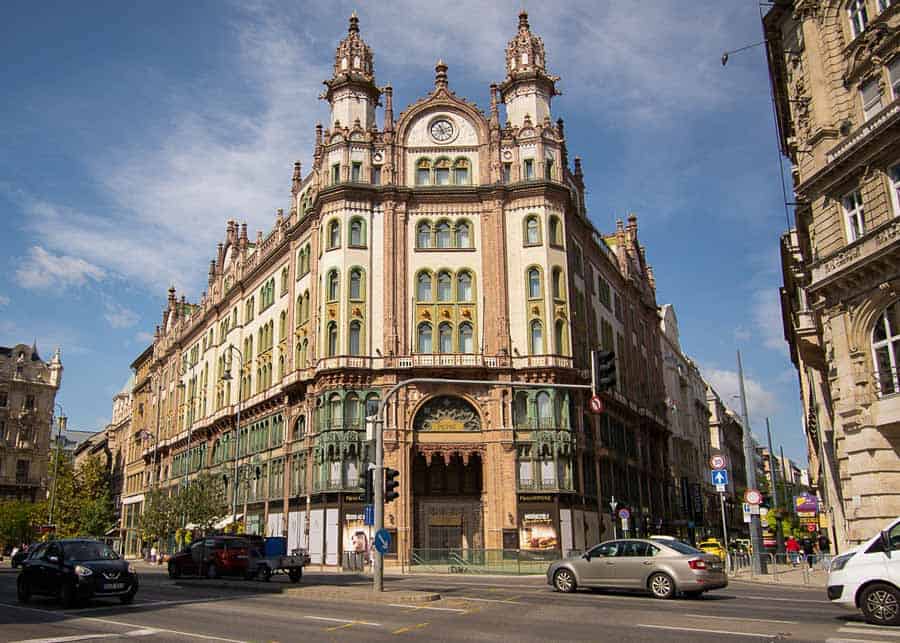 beautiful building in Budapest