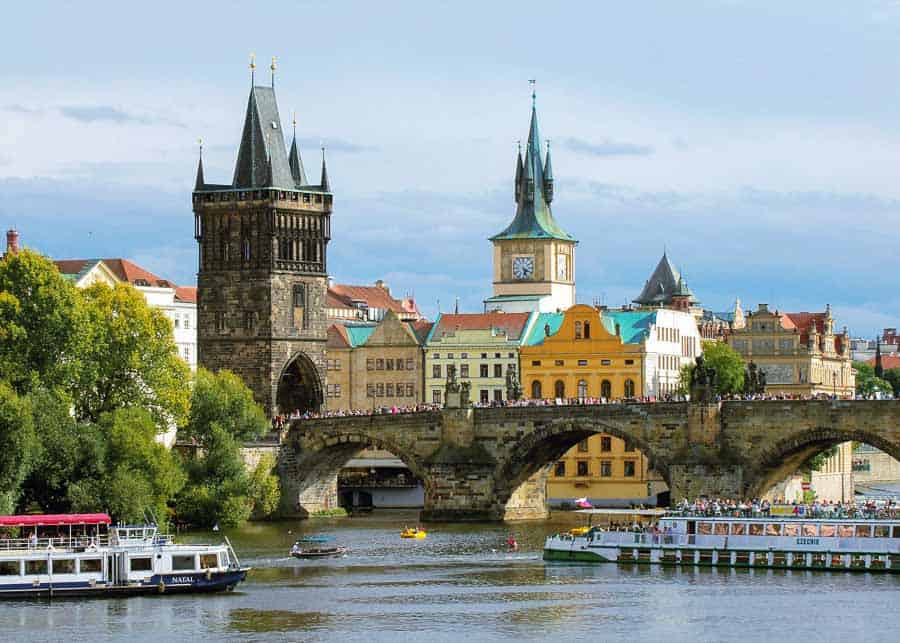 View of Charles Bridge 