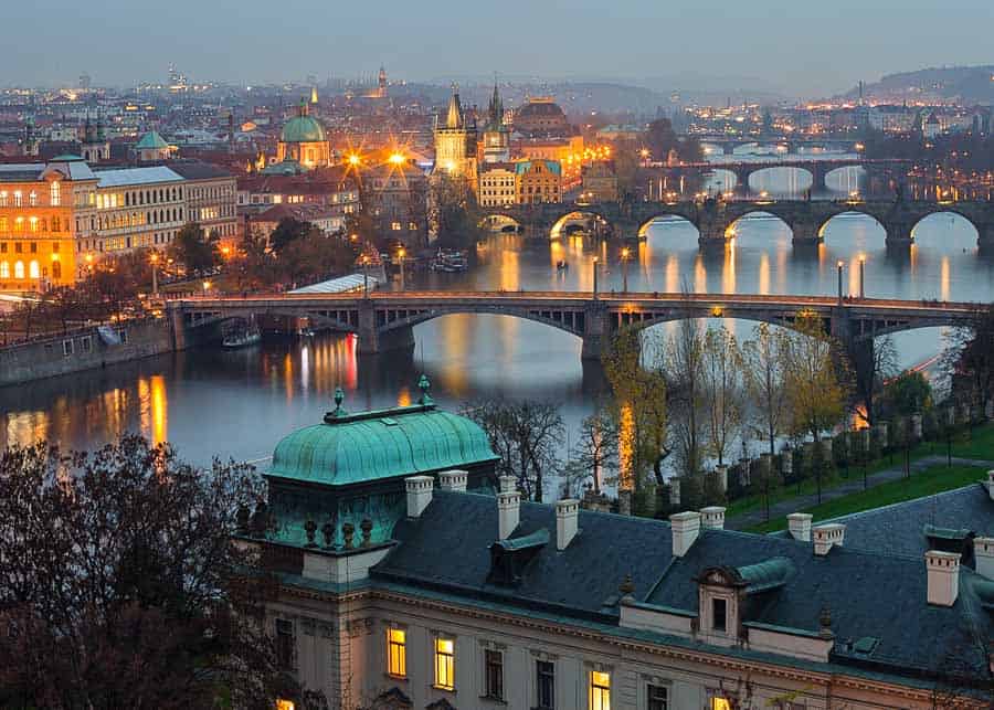Prague vs Budapest photo